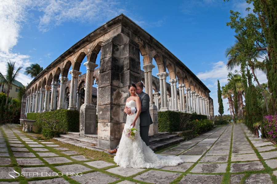 Cloisters Gardens wedding picture