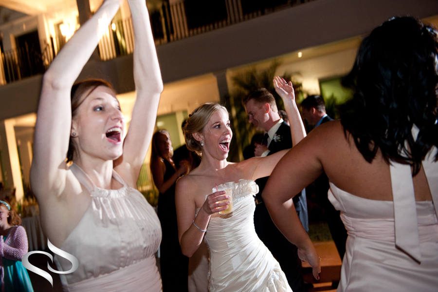 Bride Dancing at Palma Ceia Country Club Wedding Reception