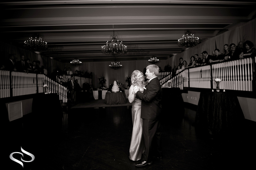 Groom and mother dance at Don Cesar Reception