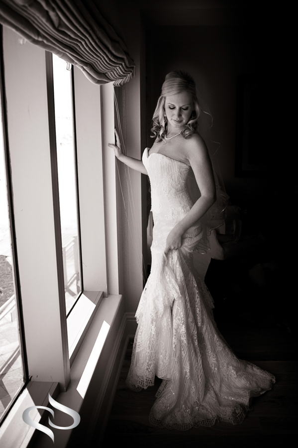 Stunning Bride at the window