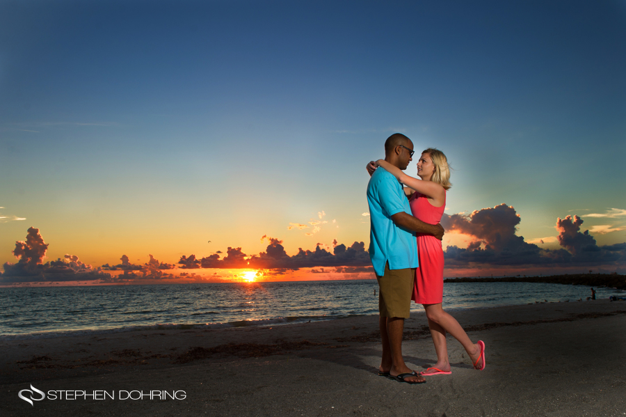 Clearwater Beah Engagement shoot