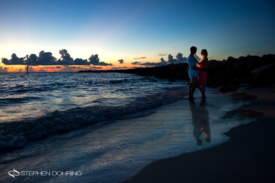 Clearwater beach engagement pictures