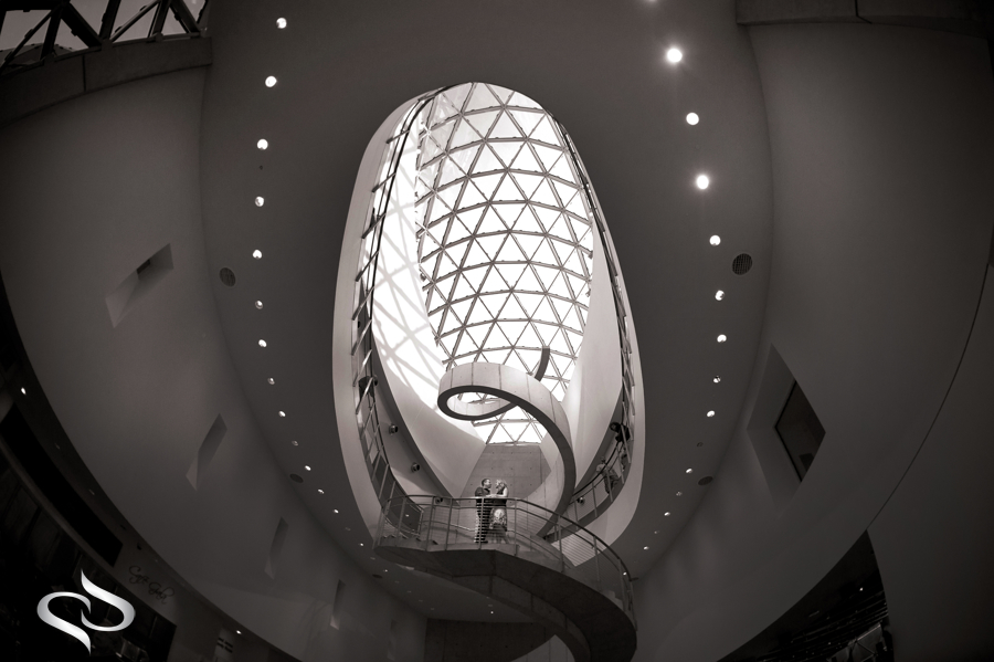 Salvador Dali museum staircase 