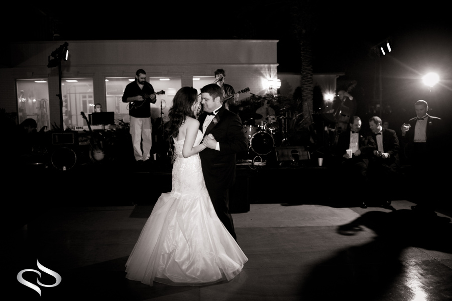 Bride and Groom First Dance Palma Ceia Tampa WeddCountry Club
