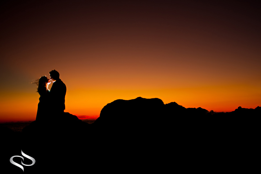Stunning Sunset Engagement shoot